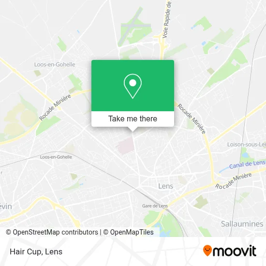 Hair Cup map