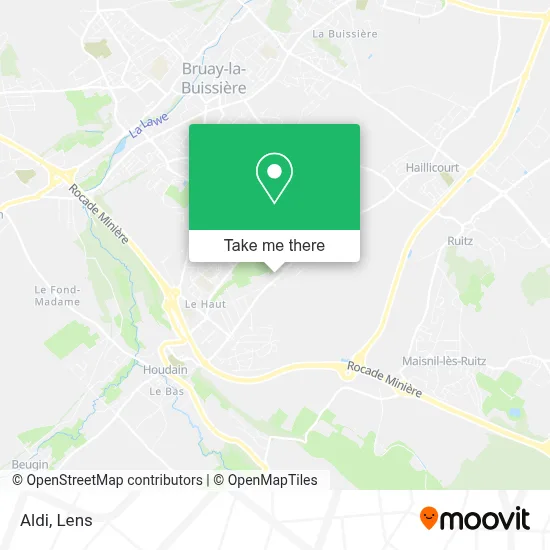 Aldi map