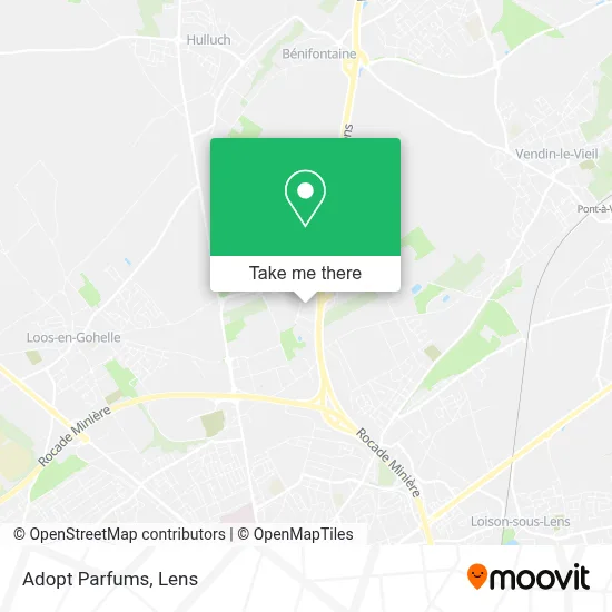Adopt Parfums map