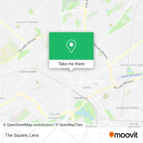 Le Square map