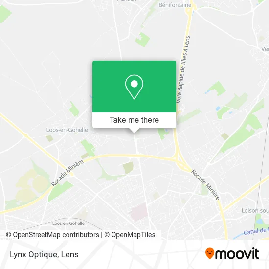 Lynx Optique map