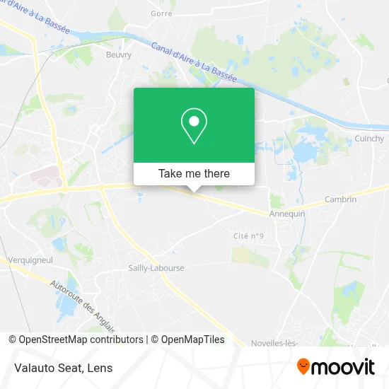 Valauto Seat map