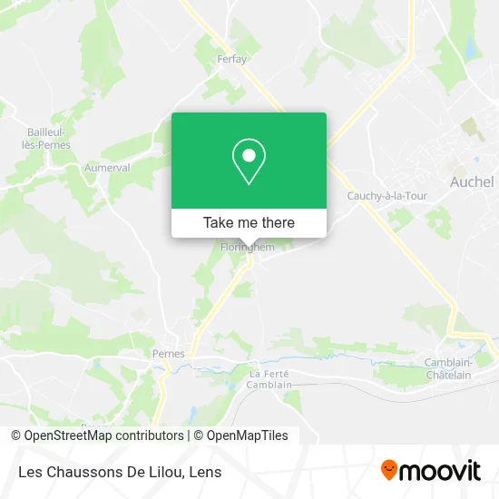 Les Chaussons De Lilou map