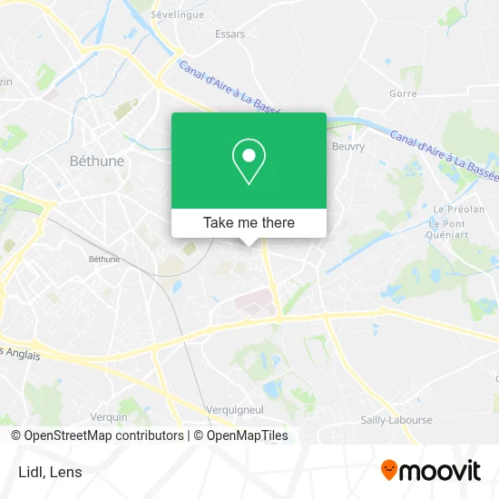 Lidl map