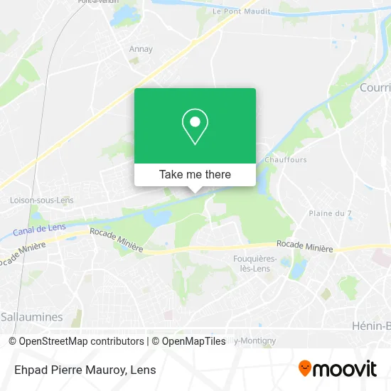 Ehpad Pierre Mauroy map