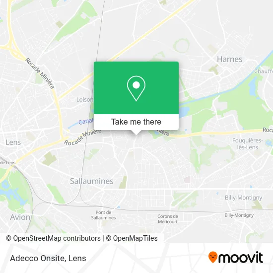 Adecco Onsite map