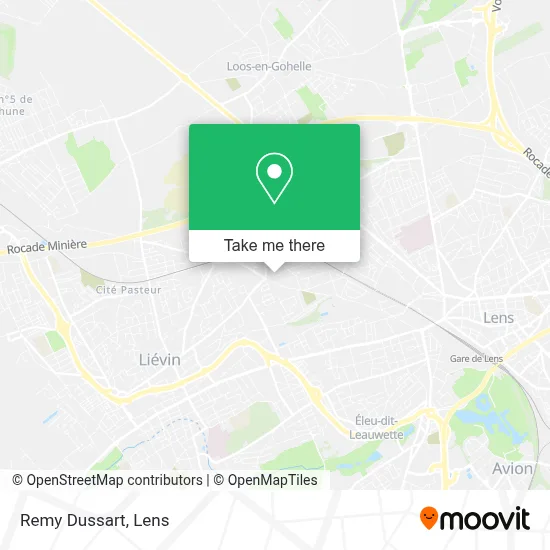 Remy Dussart map