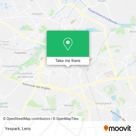 Yespark map