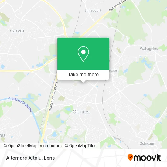 Altomare Altalu map