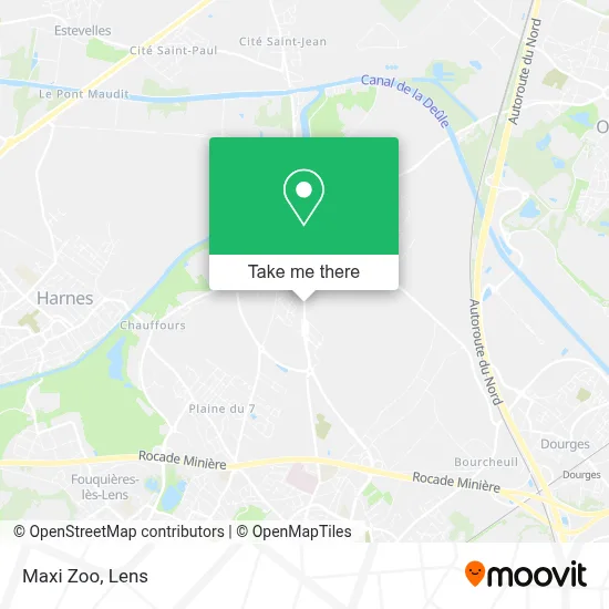Maxi Zoo map