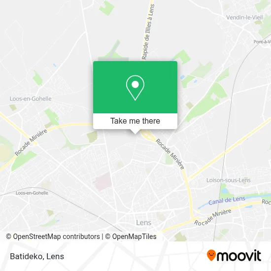 Mapa Batideko