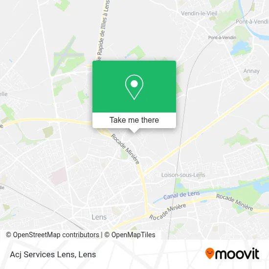 Acj Services Lens map
