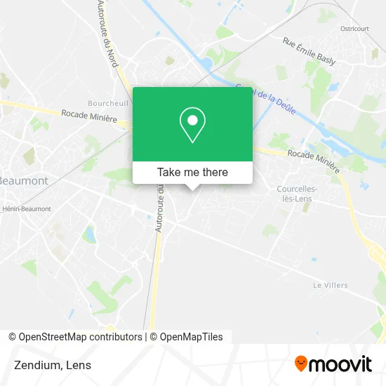 Zendium map
