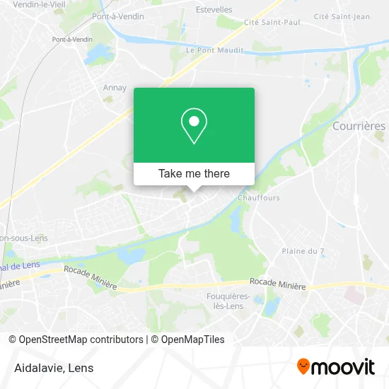 Aidalavie map