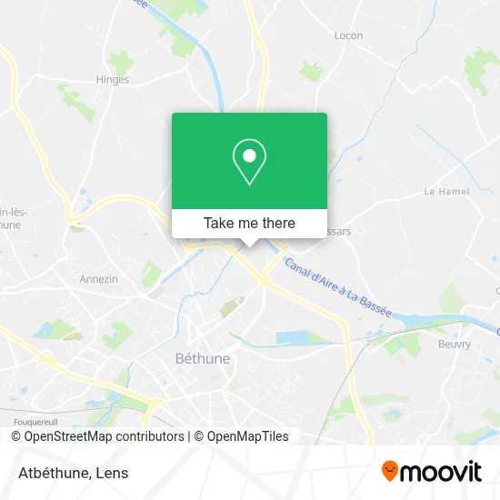 Atbéthune map