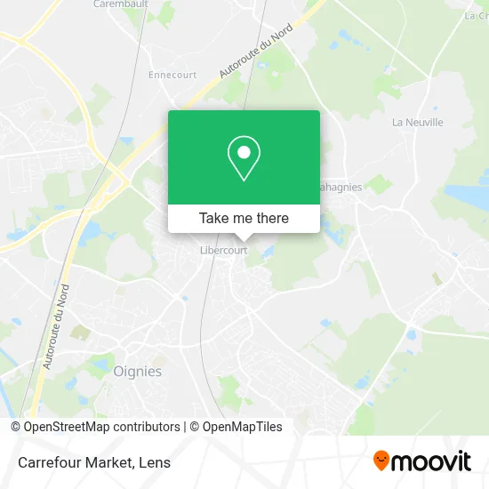 Carrefour Market map