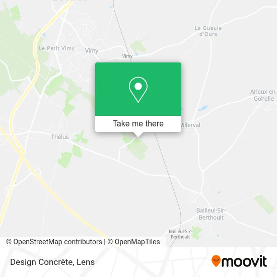 Design Concrète map