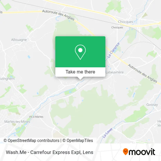 Wash.Me - Carrefour Express Expl map