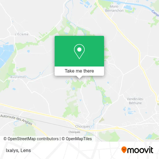 Ixalys map