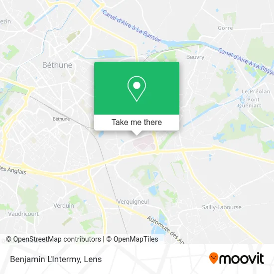Benjamin L'Intermy map