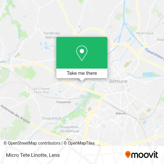Micro Tete Linotte map