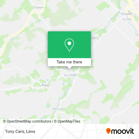 Tony Cars map
