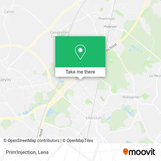 Prim'Injection map