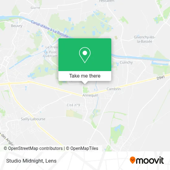 Studio Midnight map