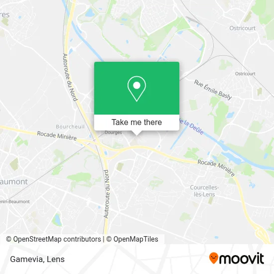 Gamevia map