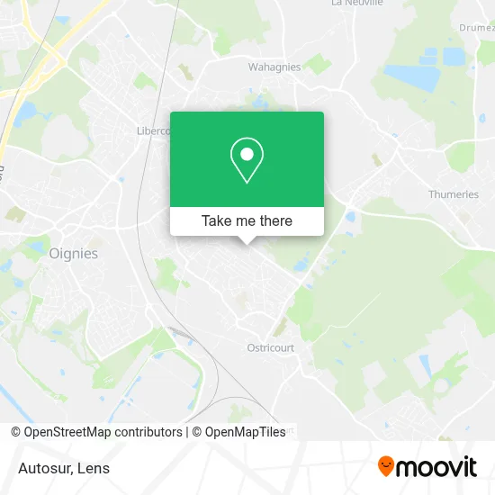 Autosur map