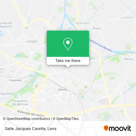 Salle Jacques Carette map