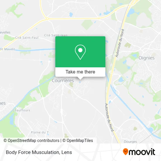 Mapa Body Force Musculation
