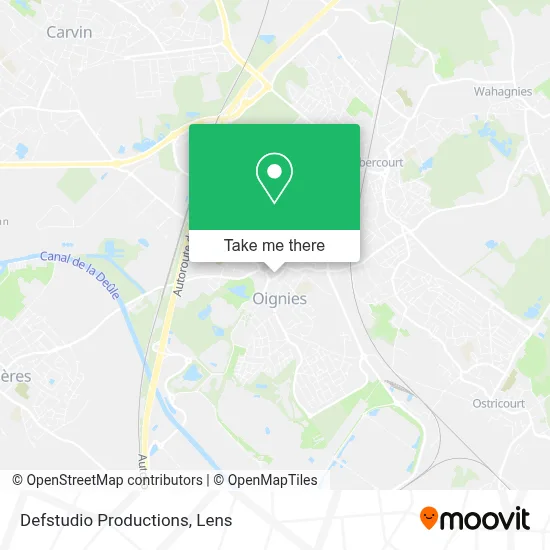 Defstudio Productions map
