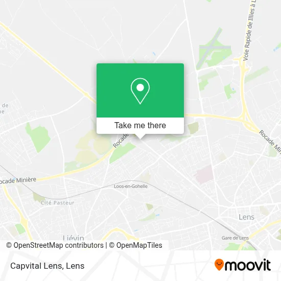 Capvital Lens map