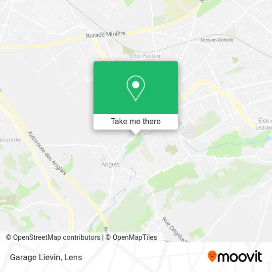 Garage Lievin map