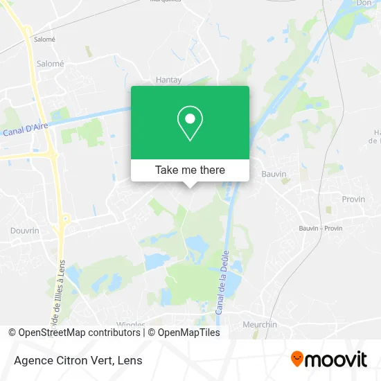Agence Citron Vert map