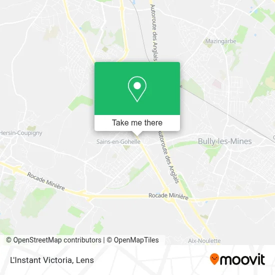 L'Instant Victoria map