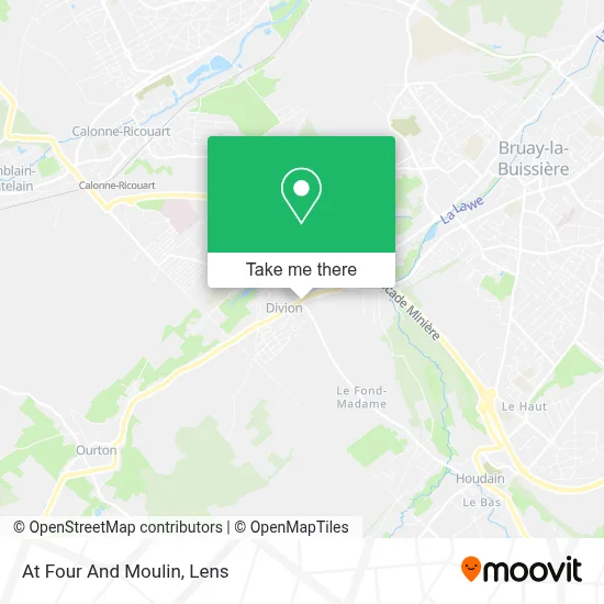 At Four And Moulin map