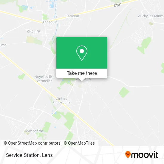 Station Service map