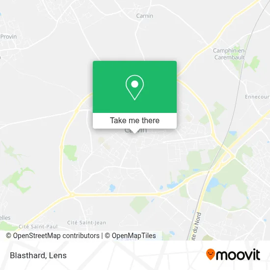 Blasthard map
