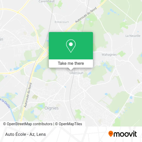 Auto École - Az map