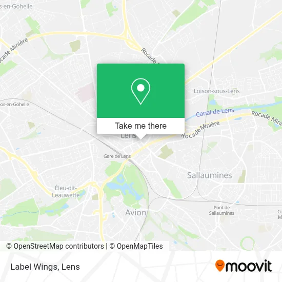 Label Wings map