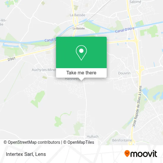 Intertex Sarl map