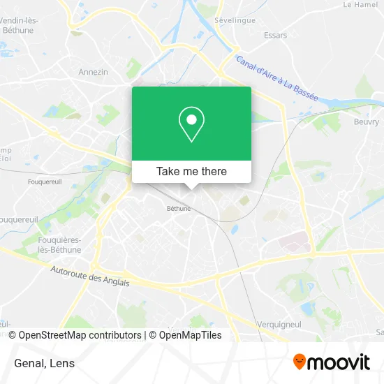 Genal map