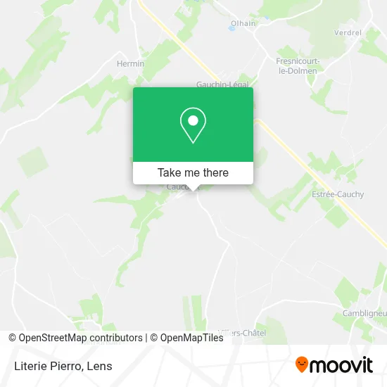 Literie Pierro map