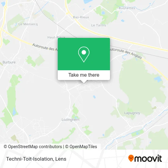 Techni-Toit-Isolation map