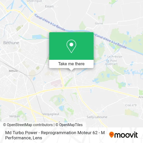 Md Turbo Power - Reprogrammation Moteur 62 - M Performance map