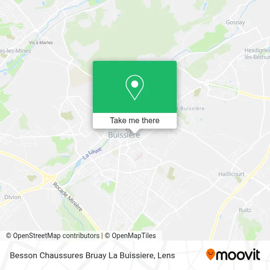 Mapa Besson Chaussures Bruay La Buissiere