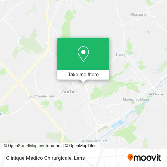 Clinique Medico Chirurgicale map