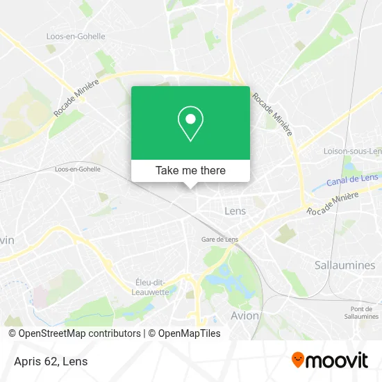 Apris 62 map